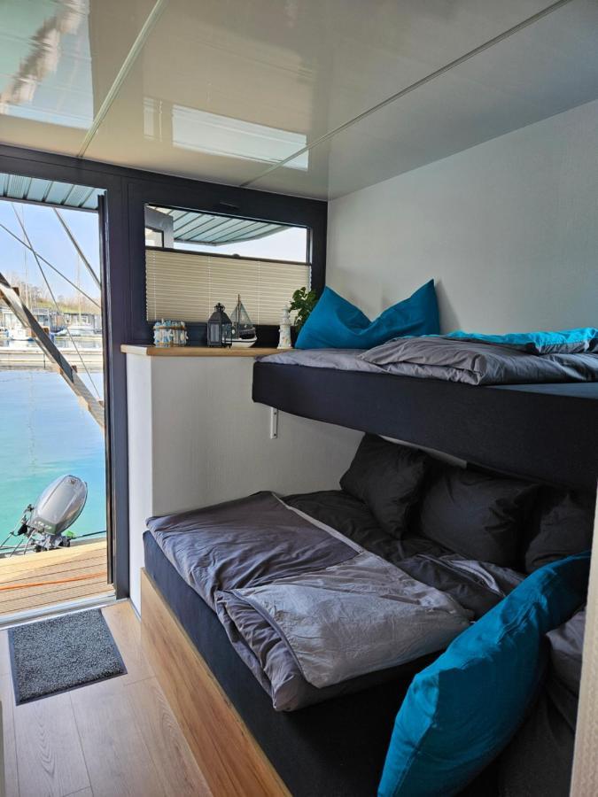 Mobiles Hausboot El'Milia Otel Braunsbedra Dış mekan fotoğraf